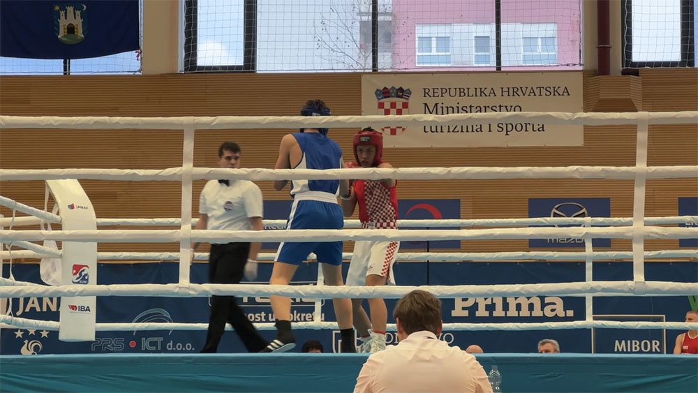 Feb 2024 Wayne Ding in Croatia Boxing Open